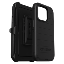 [77-92680] Otterbox - Defender Pro Case For Apple Iphone 15 Pro  - Black