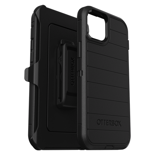 [77-92697] Otterbox - Defender Pro Case For Apple Iphone 15 Plus   /  Iphone 14 Plus - Black
