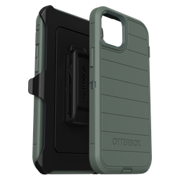 [77-92699] Otterbox - Defender Pro Case For Apple Iphone 15 Plus   /  Iphone 14 Plus - Forest Ranger