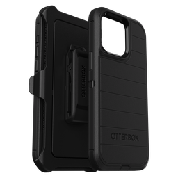 [77-92714] Otterbox - Defender Pro Case For Apple Iphone 15 Pro Max  - Black