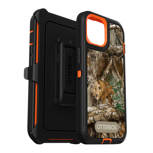 [77-92830] Otterbox - Defender Pro Graphics Case For Apple Iphone 15     /    Iphone 14    /    Iphone 13   /   Iphone 16e - Realtree Edge