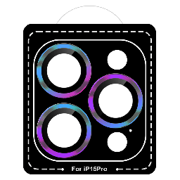 [GGACXXC208AP14C] Gadget Guard - Camera Lens Protector For Apple Iphone 15 Pro - Iridescent
