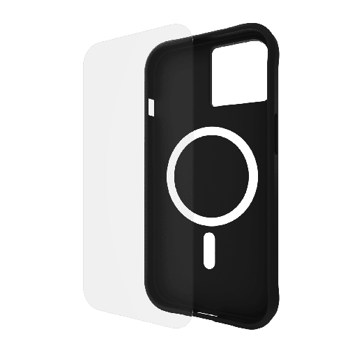 [CM051344] Case-mate - Protection Pack Tough Case And Glass Screen Protector For Apple Iphone 15  /  Iphone 14  /  Iphone 13 - Black