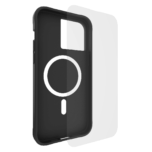 [CM051626] Case-mate - Protection Pack Tough Case And Glass Screen Protector For Apple Iphone 15 Pro Max - Black