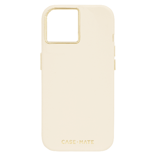[CM051376] Case-mate - Silicone Magsafe Case For Apple Iphone 15  /  Iphone 14  /  Iphone 13 - Beige