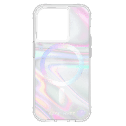 [CM051420] Case-mate - Soap Bubble Magsafe Case For Apple Iphone 15 Pro - Iridescent