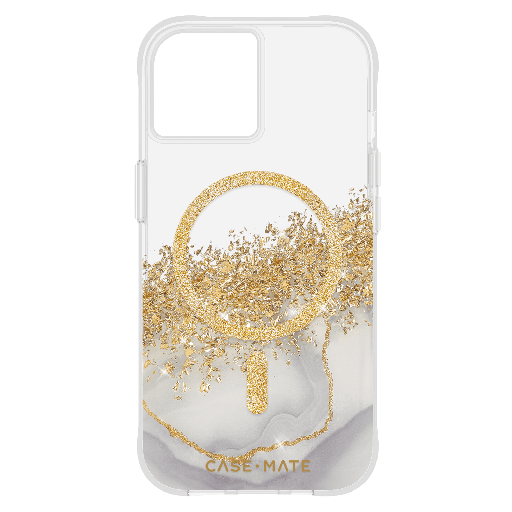 [CM051386] Case-mate - Karat Magsafe Case For Apple Iphone 15  /  Iphone 14  /  Iphone 13 - Marble