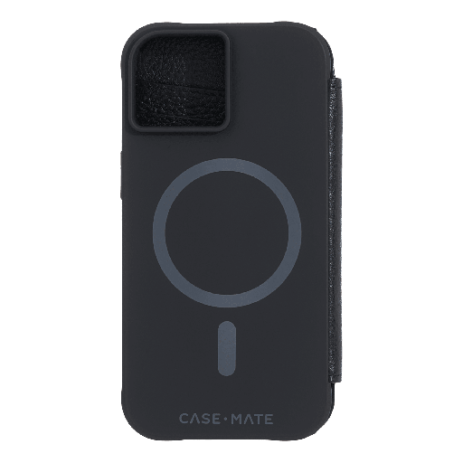 [CM051346] Case-mate - Wallet Folio Magsafe Case For Apple Iphone 15  /  Iphone 14  /  Iphone 13 - Black