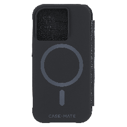 [CM051440] Case-mate - Wallet Folio Magsafe Case For Apple Iphone 15 Pro - Black
