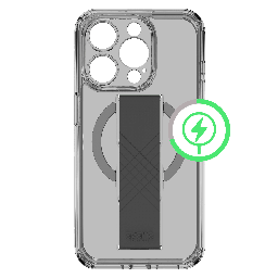 [AP5X-AVMGR-TSBL] Avana - Grip-it Magsafe Case For Apple Iphone 15 Pro - Ash