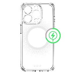 [AP5X-AVMAU-SLVR] Avana - Aura Magsafe Case For Apple Iphone 15 Pro - Chrome