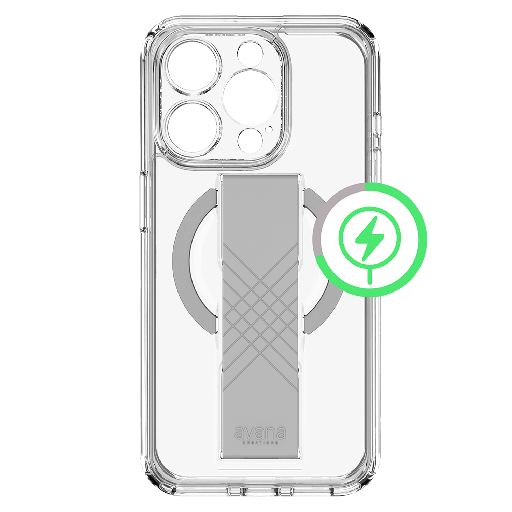 [AP5U-AVMGR-TRGY] Avana - Grip-it Magsafe Case For Apple Iphone 15 Pro Max - Clear