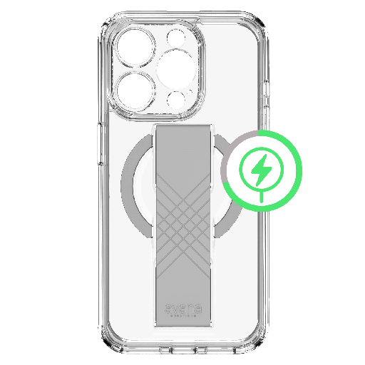 [AP5X-AVMGR-TRGY] Avana - Grip-it Magsafe Case For Apple Iphone 15 Pro - Clear