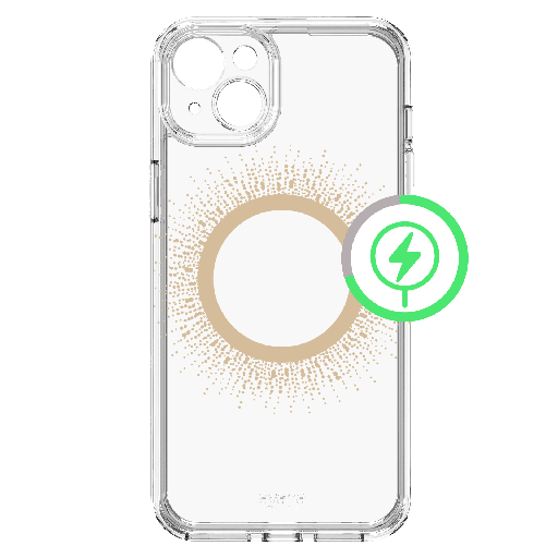 [AP5N-AVMAU-GOLD] Avana - Aura Magsafe Case For Apple Iphone 15  /  Iphone 14  /  Iphone 13  /  Iphone 16e - Gold