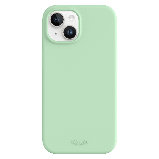 [AP5N-AVSIK-LGRN] Avana - Velvet Magsafe Case For Apple Iphone 15  /  Iphone 14  /  Iphone 13  /  Iphone 16e - Sage