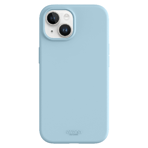 [AP5N-AVSIK-BYBU] Avana - Velvet Magsafe Case For Apple Iphone 15  /  Iphone 14  /  Iphone 13  /  Iphone 16e - Sky