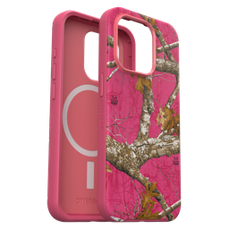 [77-93352] Otterbox - Symmetry Graphics Magsafe Case For Apple Iphone 15 Pro  - Flamingo Pink