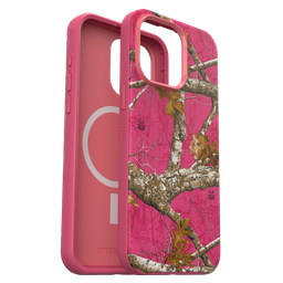 [77-93380] Otterbox - Symmetry Graphics Magsafe Case For Apple Iphone 15 Pro Max  - Flamingo Pink