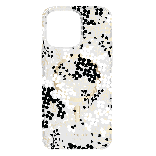 [KS052616] Kate Spade - New York Protective Hardshell Magsafe Case For Apple Iphone 15 Pro Max - Multi Floral
