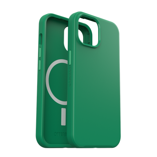 [77-94032] Otterbox - Symmetry Plus Magsafe Case For Apple Iphone 15   /   Iphone 14    /   Iphone 13   /   Iphone 16e - Green Juice