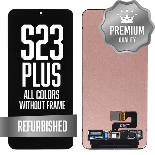 [LCD-S23P-ALL] OLED Assembly for Samsung Galaxy S23 Plus Without Frame - All Colors (Refurbished) (US Version)