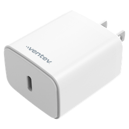 [WC20-HD262888] Ventev - Ultrafast 20w Pd High Speed Usb C Wall Charger - White