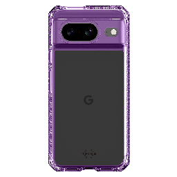 [GGRI-HBMKC-LPTR] Itskins - Hybridr Clear Case For Google Pixel 8 - Light Purple And Transparent