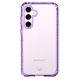 [SG3F-HBMKC-LPTR] Itskins - Hybridr Clear Case For Samsung Galaxy S23 Fe - Light Purple And Transparent