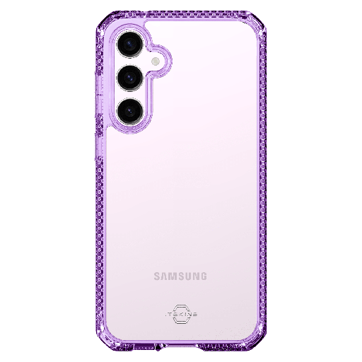 [SG3F-HBMKC-LPTR] Itskins - Hybridr Clear Case For Samsung Galaxy S23 Fe - Light Purple And Transparent