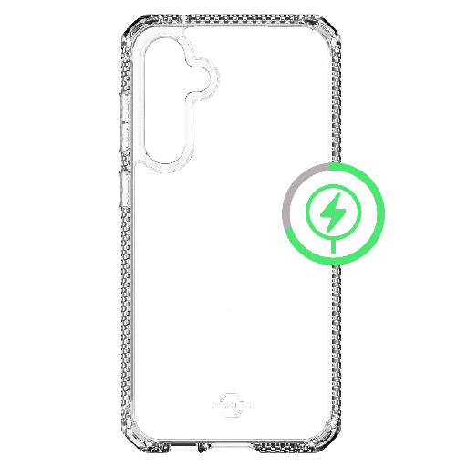 [SG3F-HMACR-TRSP] Itskins - Hybridr Clear Magsafe Case For Samsung Galaxy S23 Fe - Transparent