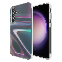 [CM053134] Case-mate - Soap Bubble Case With Micropel For Samsung Galaxy S23 Fe - Iridescent