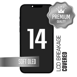 [LCD-I14-SOL] OLED Assembly for iPhone 14 (Premium Quality, Soft OLED)