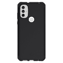 [MTTO-HBURN-BLCK] Itskins - Hybrid Silk Case For Motorola Moto G Power 2022 - Black