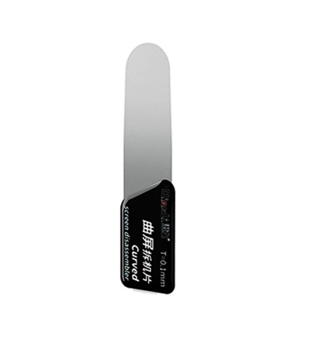 [TL-OP-QI-CSPRT] QianLi Ultra Thin Stainless Steel Curved Screen Pry Tool (0.1 mm.)