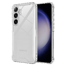 [AA-SAMS23FE-TPUACRYLIC-CLEAR] Ampd - Tpu  /  Acrylic Crystal Clear Case For Samsung Galaxy S23 Fe - Clear