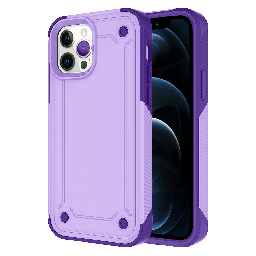 [AA-IPH12-RUGGED-PURP] Ampd - Rugged Drop Case For Apple Iphone 12 - Purple