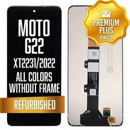 [LCD-XT2231-BK] LCD w/out frame for Motorola Moto G22 (XT2231 / 2022) - All Colors (Premium/ Refurbished)