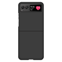 [AA-RAZR23-SLIM-BLK] Ampd - Two Piece Slim Case For Motorola Razr 2023  /  40 - Black