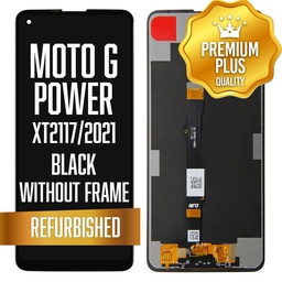 [LCD-XT2117-BK] LCD w/out frame for Motorola Moto G power (XT2117 / 2021) - Black (Premium/ Refurbished)