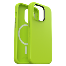 [77-89055] Otterbox - Symmetry Plus Magsafe Case For Apple Iphone 14 Pro  - Lime All Yours