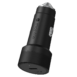 [409911761] Mophie - Usb C Car Charger 30w - Black
