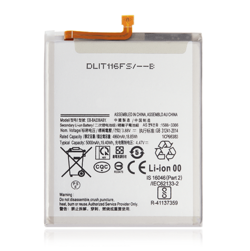 [BAT-A536] Battery For Samsung Galaxy A53 5G (A536 / 2022) / A33 5G (A336 / 2022) (EB-BA536ABY) (Ground Shipping Only)