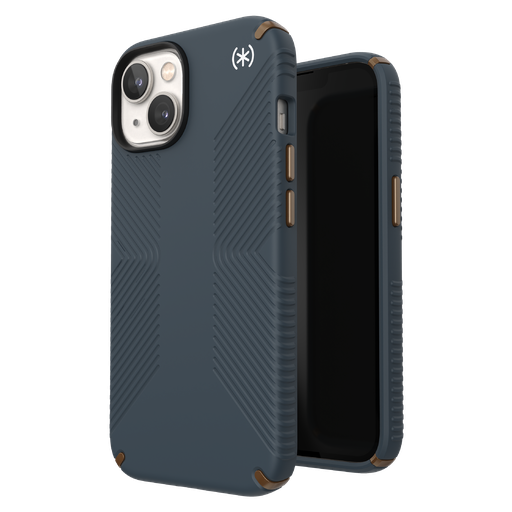 [150059-3068] Speck - Presidio Grip 2 Magsafe Case For Apple Iphone 14    /    13   /   Iphone 16e - Charcoal
