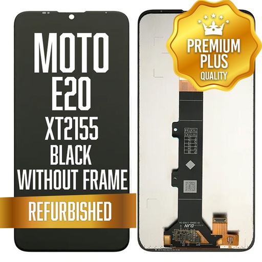 [LCD-XT2155-BK] LCD w/out frame for Motorola Moto E20 (XT2155) - Black (Premium/ Refurbished)