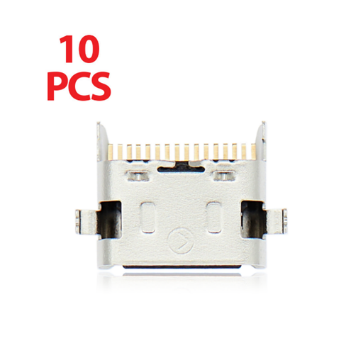 [SP-XT2163-CP] Charging Port For Motorola Moto G Pure (XT2163 / 2021) (Soldering Required) (10 Pack)