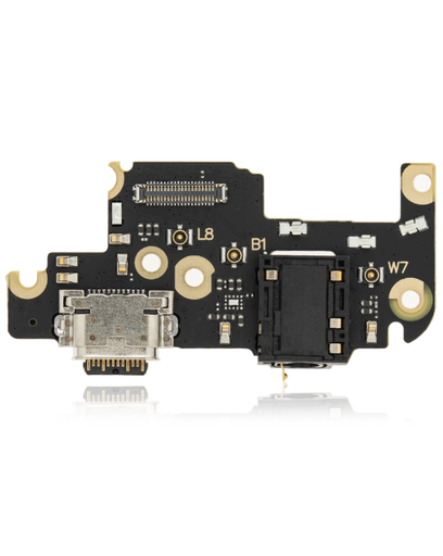 [SP-XT2113-3-CD] Charging Port Flex Cable With Headphone Jack For Motorola Moto G 5G (XT2113-3 / 2020) / One 5G Ace (XT2113-1/2 / 2021)