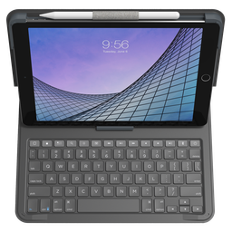 [103010812] Zagg - Messenger Folio 2 Keyboard And Case For Apple Ipad 10.9 - Charcoal
