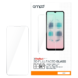[AA-CELERO3-33SINGLE] Ampd - 0.33 Hardened Tempered Glass Screen Protector For Boost Celero 5g Gen 3 - Clear