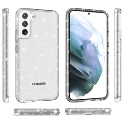 [CS-S22U-TSP-CLR] Transparent Sparkle Case for Galaxy S22 Ultra - Clear