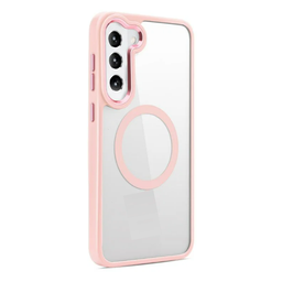 [CS-S24-MWC-LPN] Metal Wireless Charging Case for Galaxy S24 - Light Pink